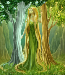 Yavanna the Queen of the Earth by Sedeptra