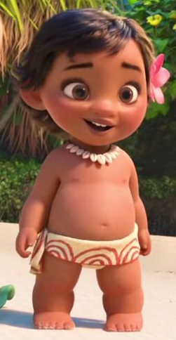 Anime Cute Baby Moana Moana