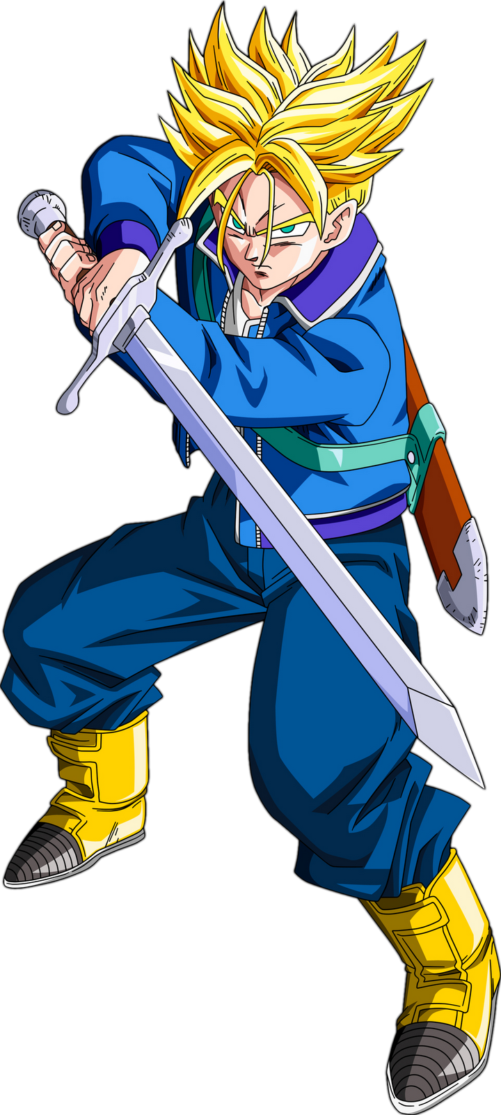 Image - Render Dragon Ball Z Trunks Do Future by zat renders.png | Heroes Wiki | FANDOM powered ...