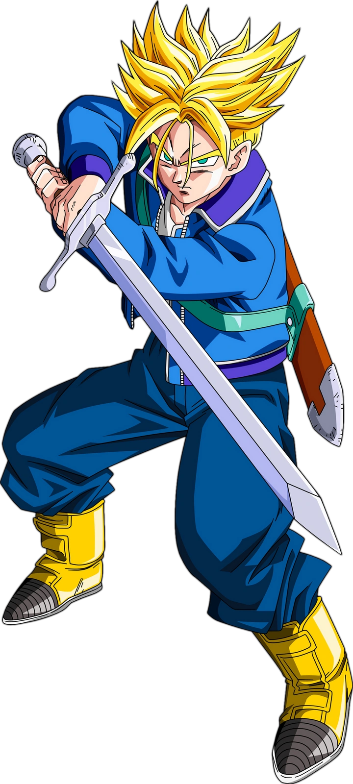 Image Render Dragon Ball Z Trunks Do Future by zat renders.png