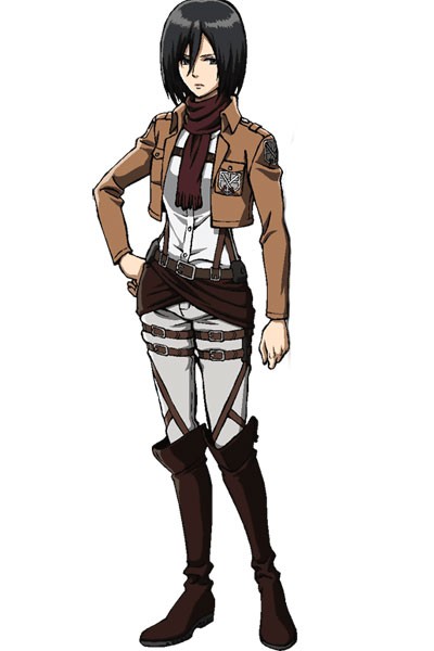 Mikasa Ackerman Shingeki No Kyojin Minecraft Skin