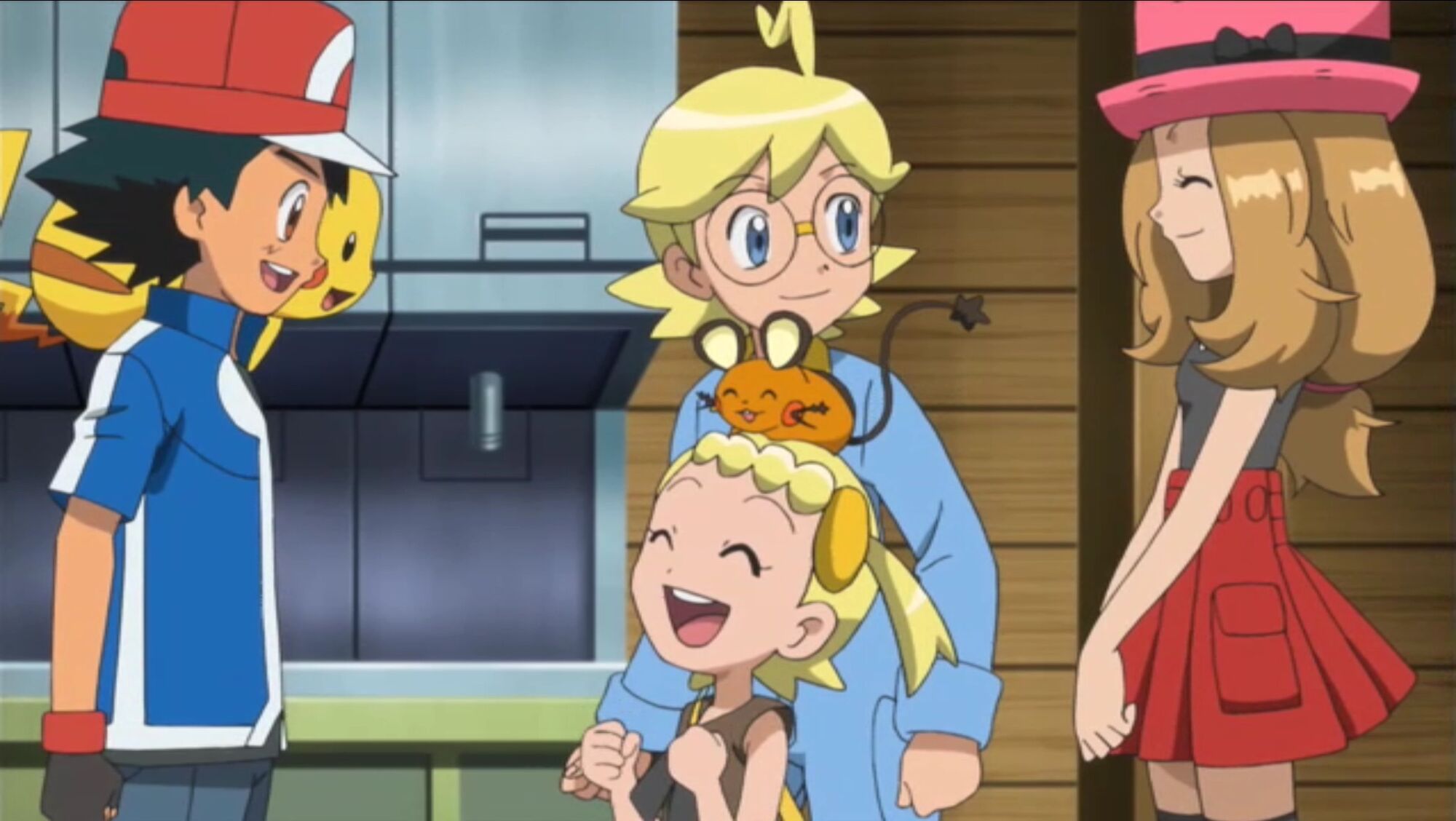 Image Ash And Kalos Friends Heroes Wiki Fandom Powered By Wikia 