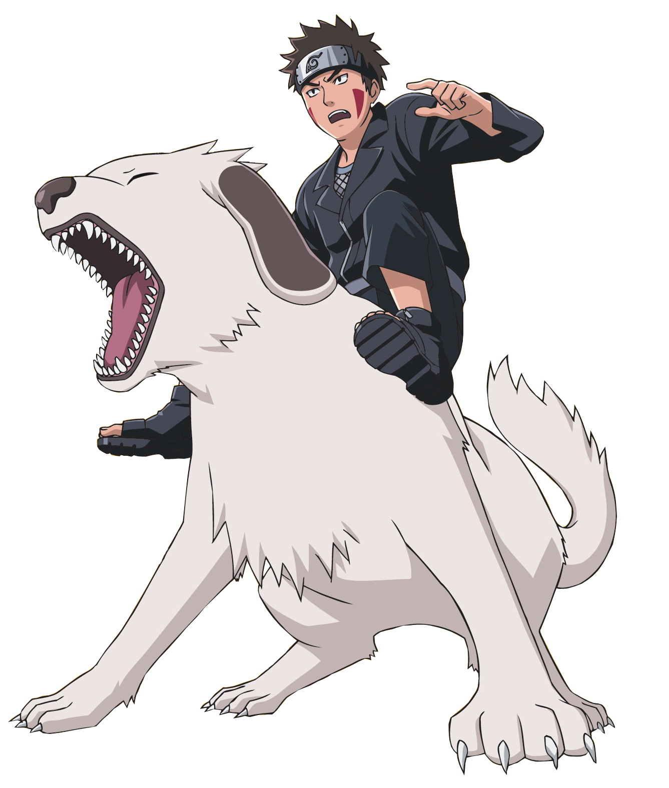 Image Kiba and akamaru render by xuzumakid508nzf.png Heroes Wiki