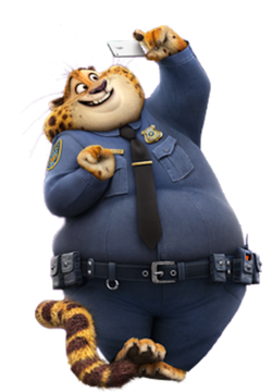 Zootopia Ben Clawhouser pose