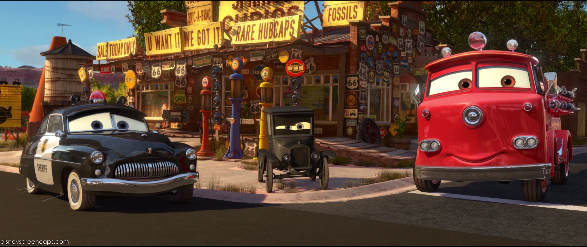 cars characters lizzie