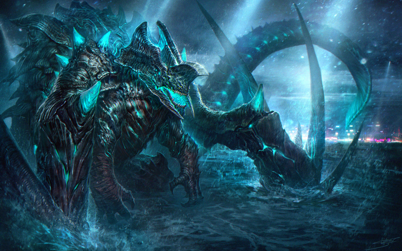 all kaiju in pacific rim the black