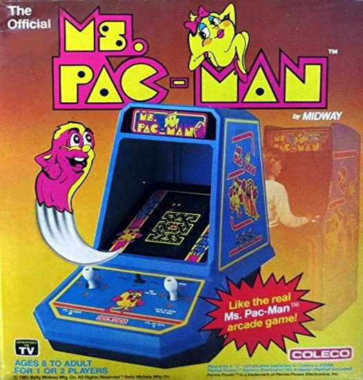 Ms Pac Man Coleco Tabletop Pac Man Wiki Fandom