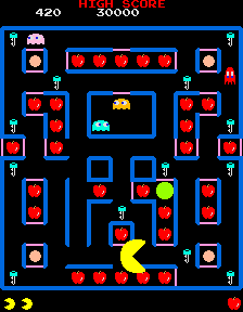 ms pacman game boy color color box art ms pacman game boy color color box art