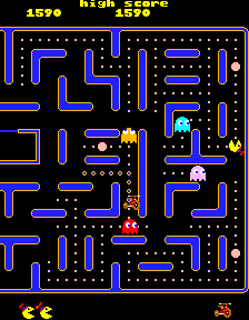 Jr. Pac-Man playfield