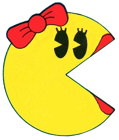 ms pac man characters