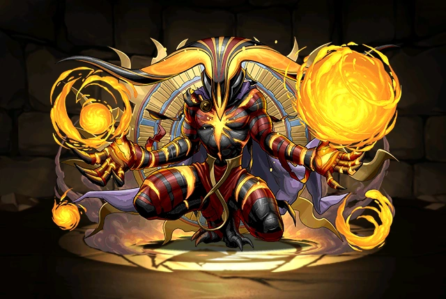 名称  炎柱的护卫神阿蒙 属性   火  类型  神/恶魔/?