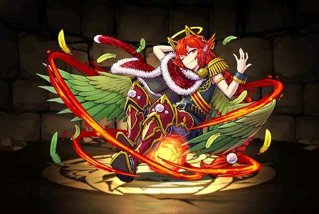 稀有  ★6 中文名称  狂天使卡麦尔  属性  火  cost 80  类型  神?