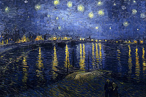 Starry night ober the rhone