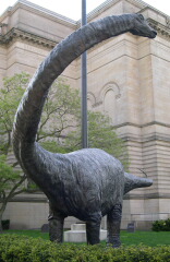 Diplodocus carnegii statue
