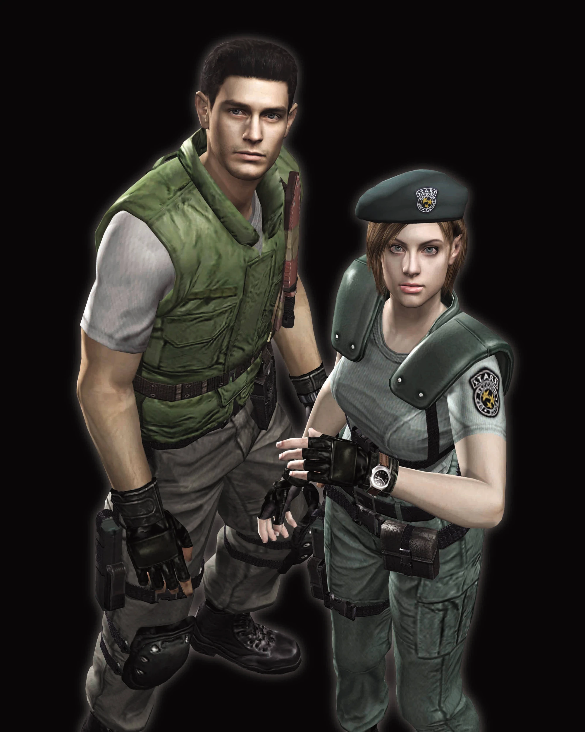 Imagen Chris Redfield y Jill Valentine RE1.jpg Wiki Pánicopedia
