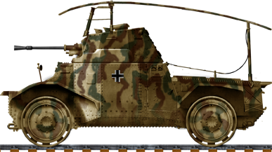 Panzerspähwagen P 204(f) Schienenpanzer