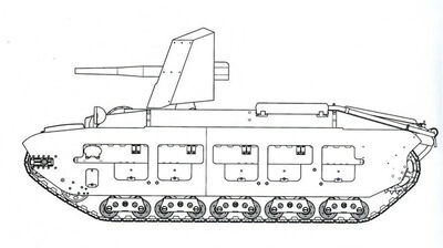 Infanterie Panzerkampfwagen Mk.II 748(e) mit 5cm KwK 38 L-42 'Oswald'