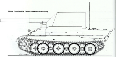 15cm sFH 43 (Sfl) Rheinmetall