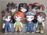 Paperpokes Team Papercraft