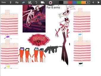 Hazbin Hotel Papercraft Papercraft Wiki Fandom