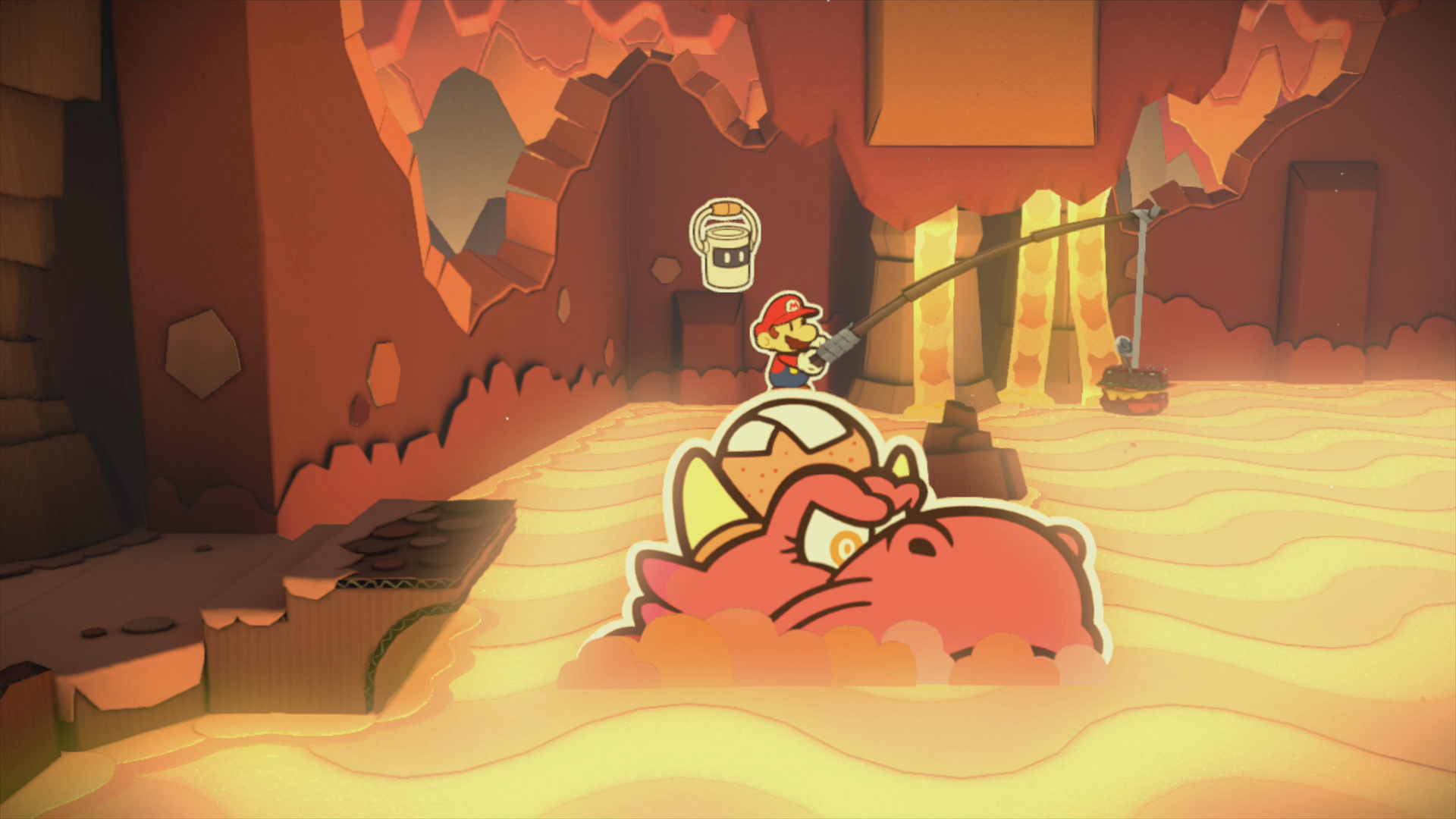 Redpepper Volcano Paper Mario Wiki FANDOM powered by Wikia