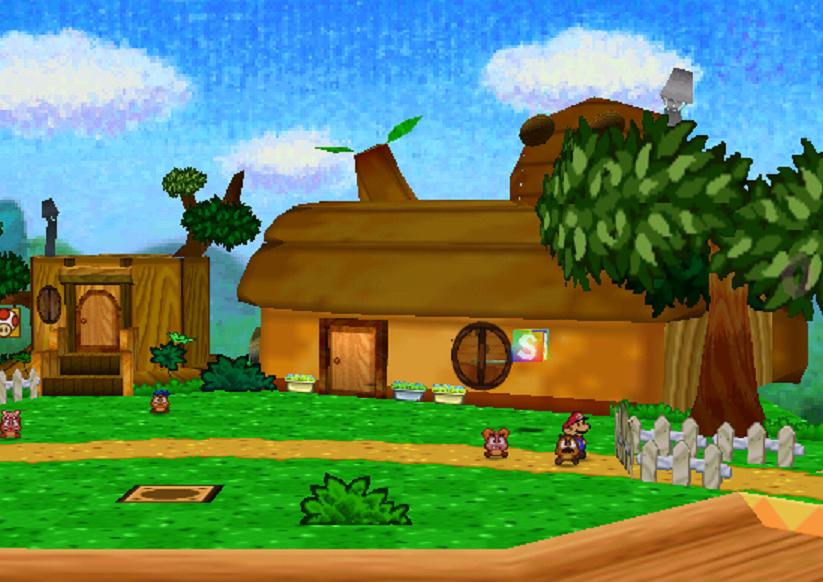 super mario mario's house