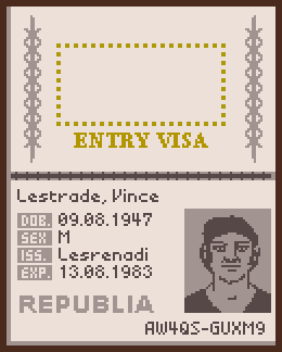 Vince passport 1160