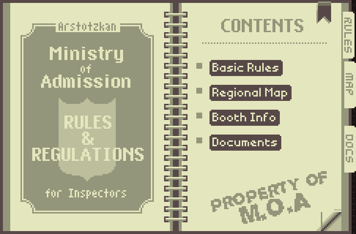 Rulebook Papers Please Wiki Fandom - roblox admission application