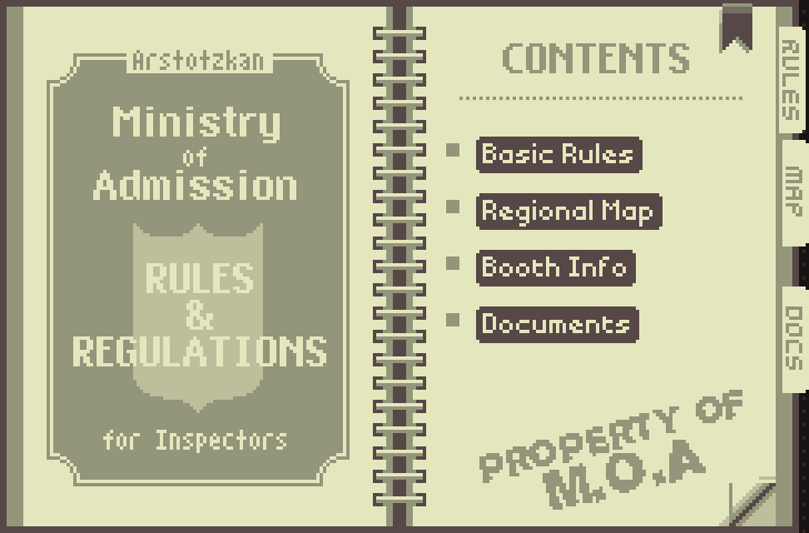 Rulebook Papers Please Wiki Fandom Powered By Wikia - 