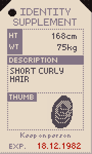 Identity supplement 1160