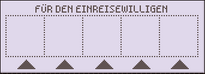 Fingerabdruckzettel