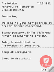 Official Bulletin