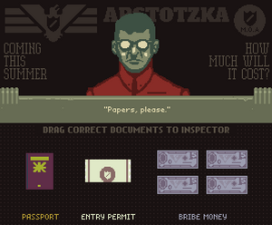 Inspector Papers Please Wiki Fandom Powered By Wikia - price game