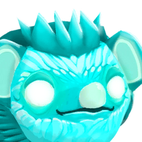 Portrait Ghost Hedgehog