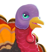 Turkey portrait