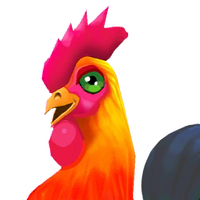 Portrait rooster