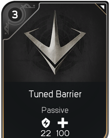 Tuned Barrier Paragon Wiki Fandom