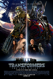 Transformers The Last Knight poster