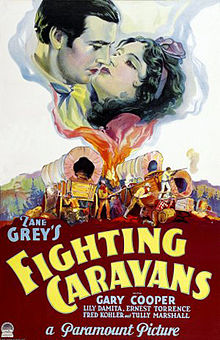 Fighting Caravans 1931 Poster