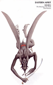 Wayne Barlowe Eastern Afrit