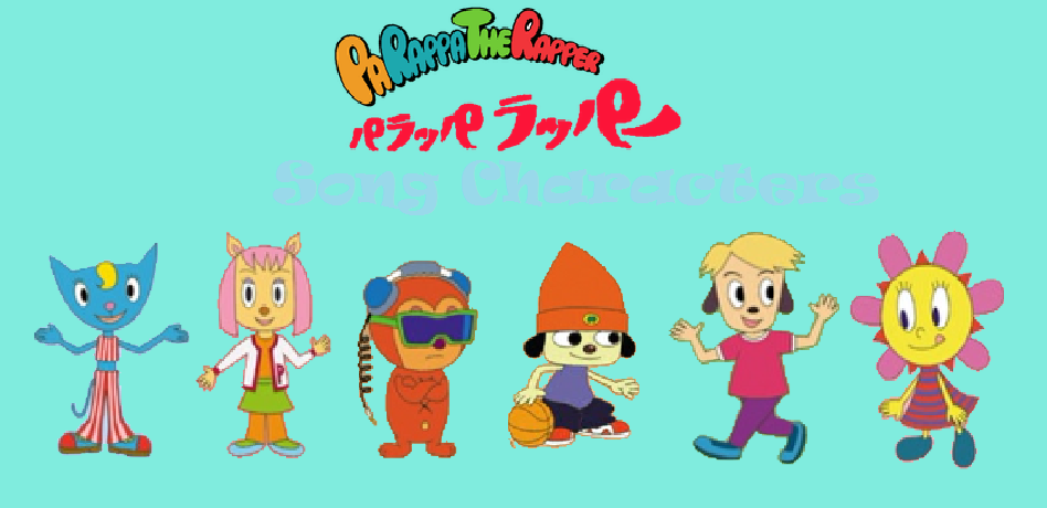 Parappa The Rapper Anime Cd Song Characters Parappa The Rapper