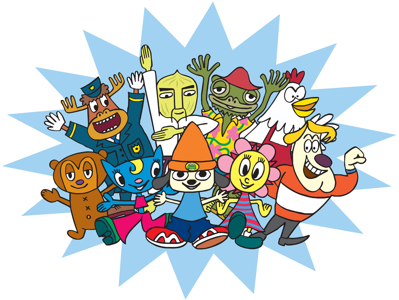 Parappa The Rapper All Characters