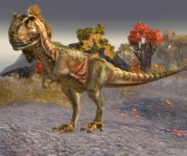 green carnotaurus