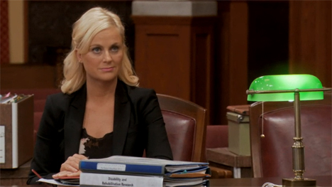 Leslie knope dating history