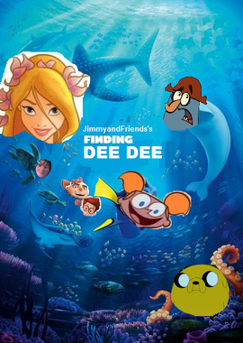 Finding dee dee poster