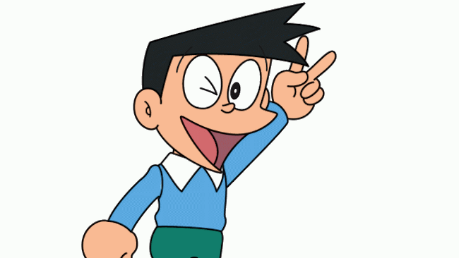 image suneo character of