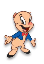 Porky pig looney tunes show