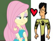 Trent and Fluttershy (EG) Love Together