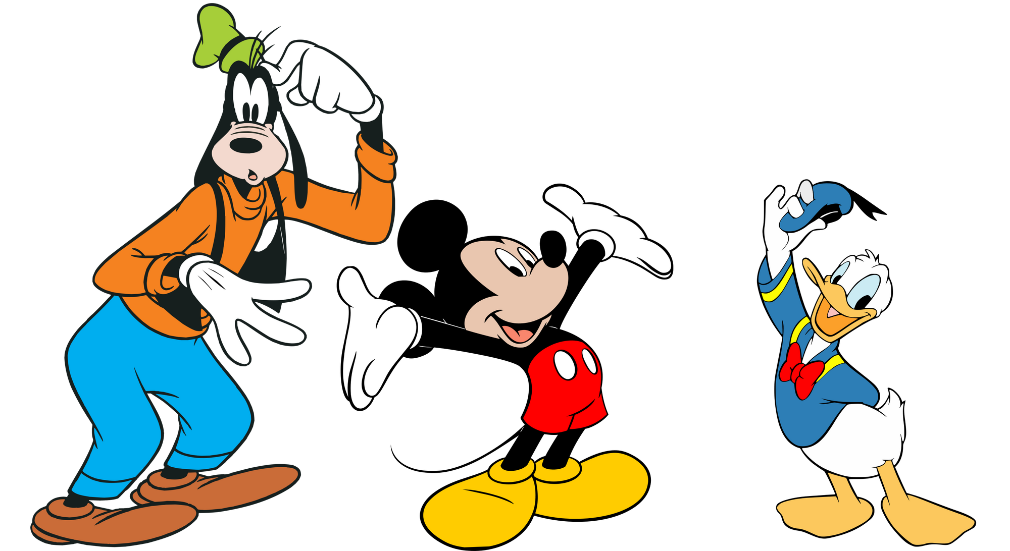 Image - Mickey, Donald and Goofy.png | The Parody Wiki | FANDOM powered ...