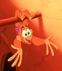 Abu in Aladdin